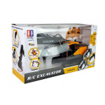 Pásové rýpadlo Volvo žlto-čierne